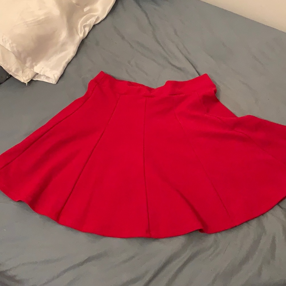 red skirt